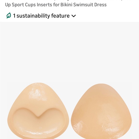 Pink Breast Enhancers Bra Inserts - Picture 4 of 6